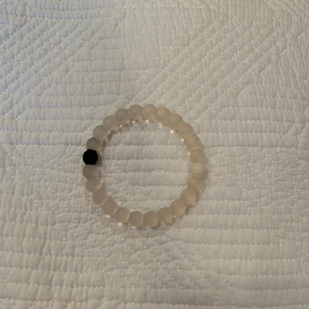 White Lokai bracelet (real)